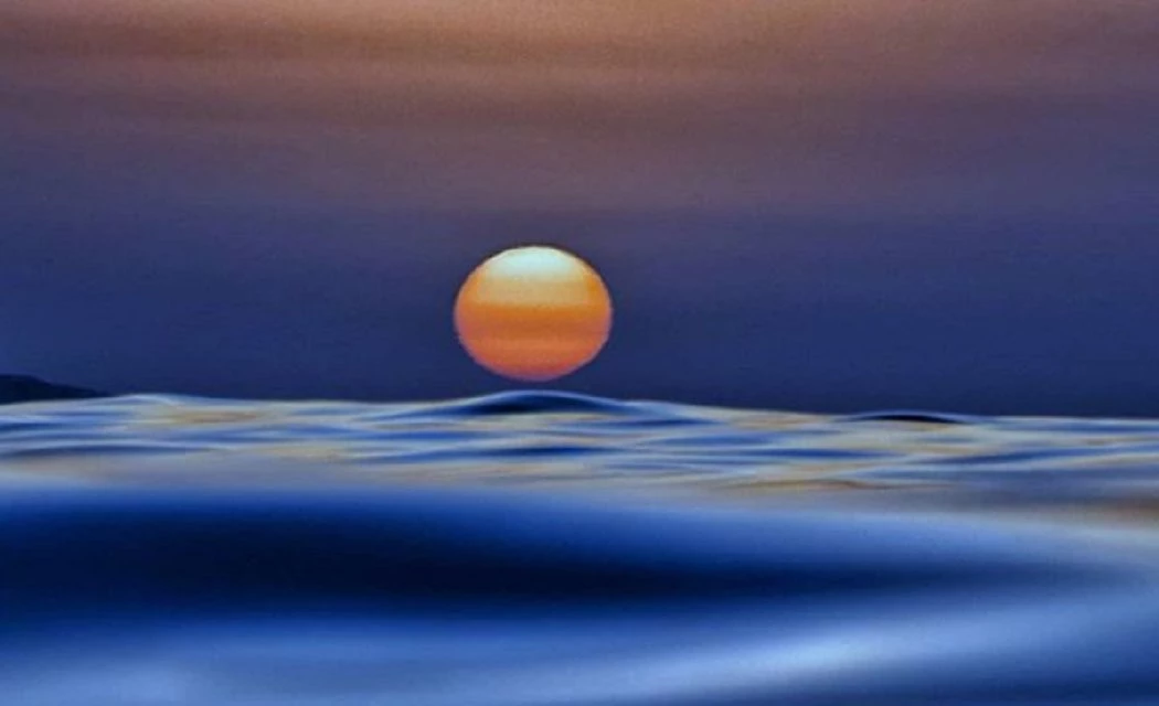 Μαγεία! Αυτή η φωτογραφία από παραλία της Κρήτης μοιάζει με πίνακα ζωγραφικής (εικόνα)